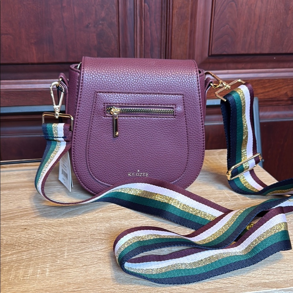 Burgundy Crossbody Bag 
Never used! 
Great Guitar Strap!